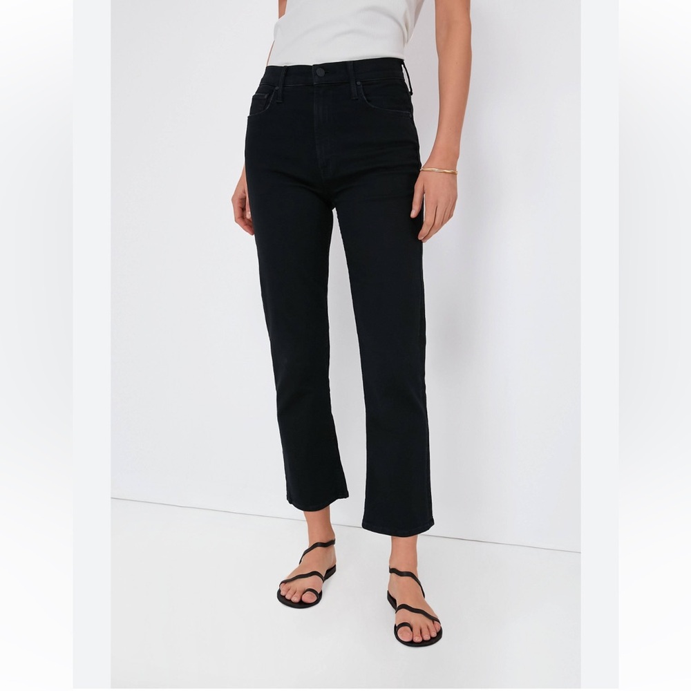 Mother Denim High Waisted Rider Ankle in Not Guilty